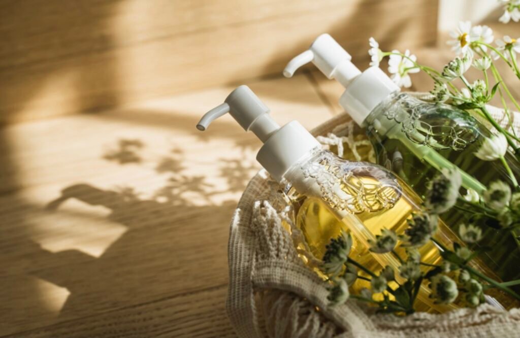 Shampoo for washing the hair